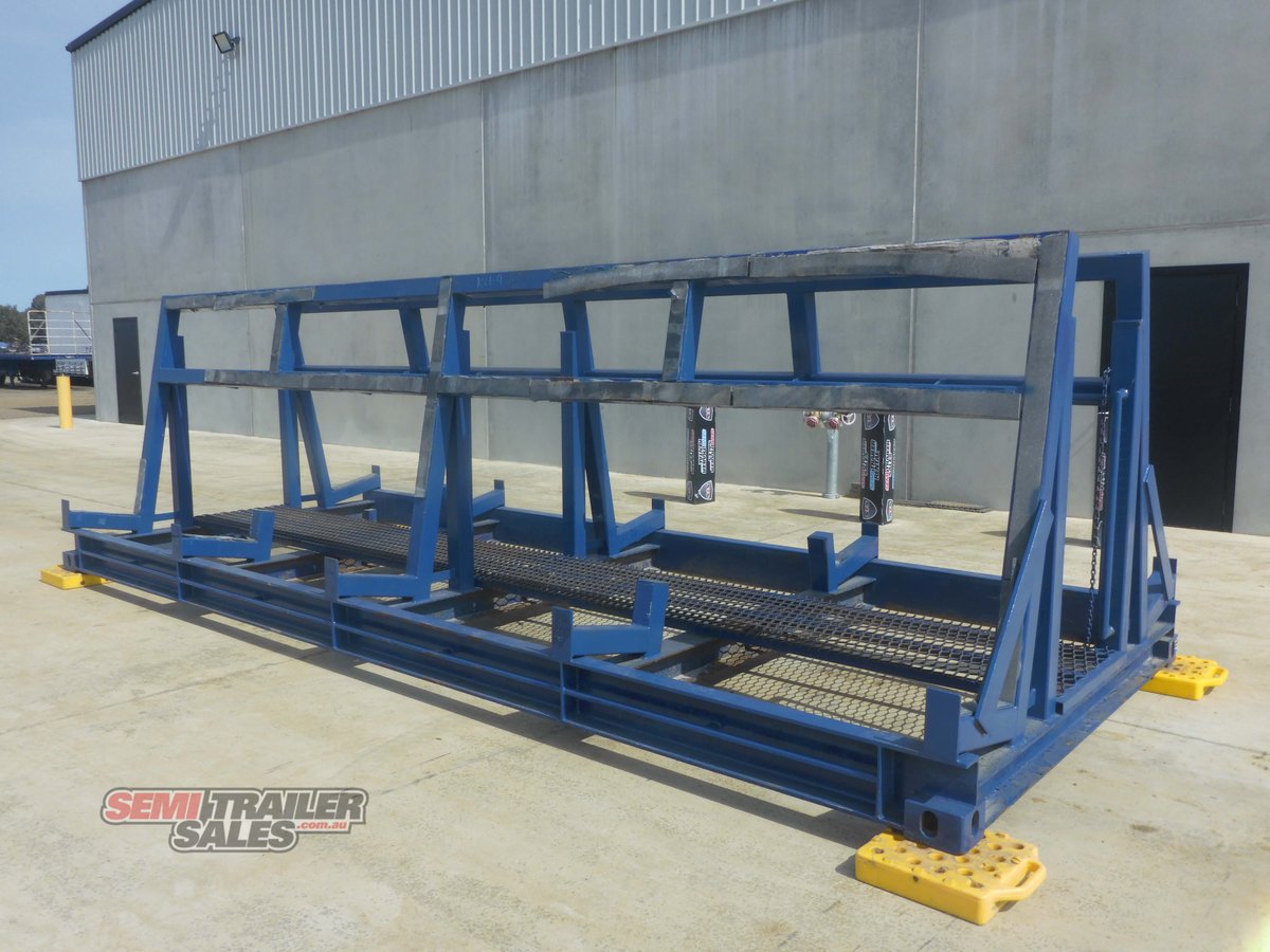 BRANDONS WELDING SERVICES 6M CONCRETE TILT PANEL A FRAME TILT DECK TRAILER 