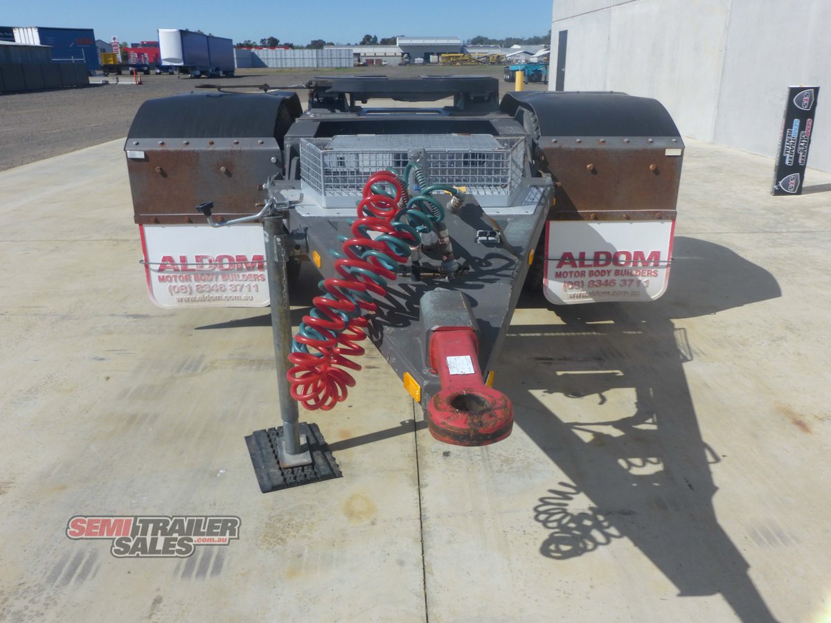 2018 ALDOM SINGLE AXLE DOLLY TRAILER