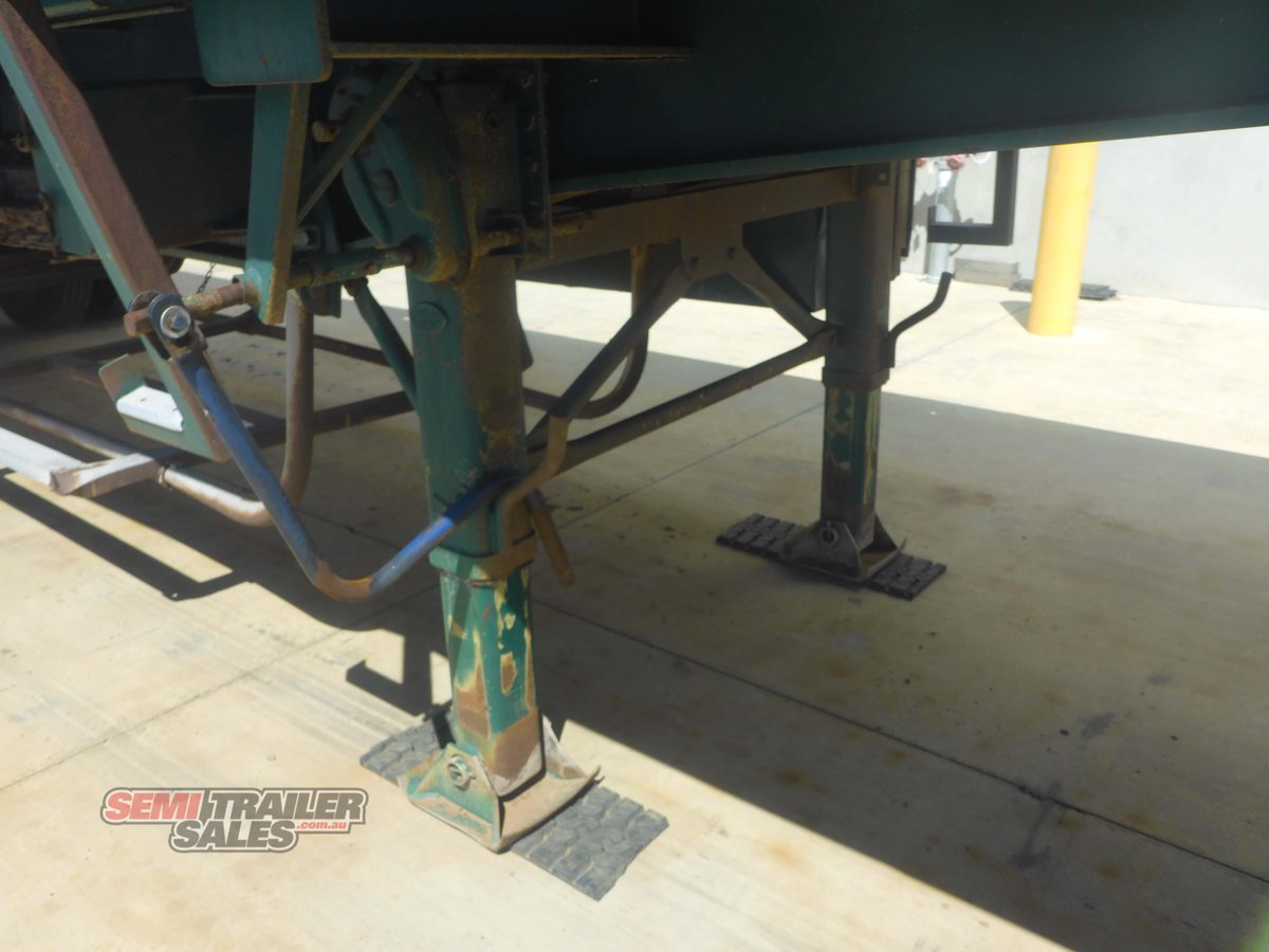 1989 HAULMARK FLAT DECK TRAILER 41FT FLAT TOP