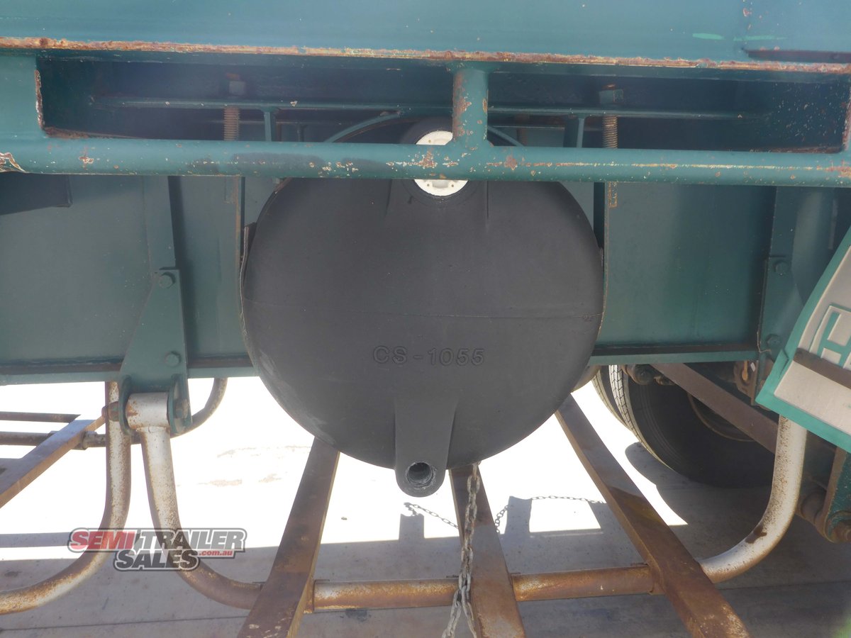 1989 HAULMARK FLAT DECK TRAILER 41FT FLAT TOP