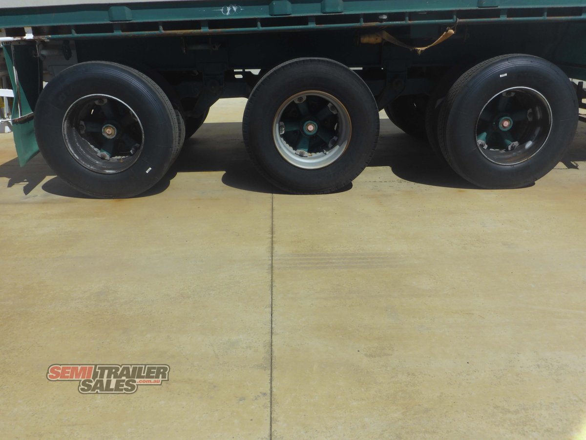 1989 HAULMARK FLAT DECK TRAILER 41FT FLAT TOP
