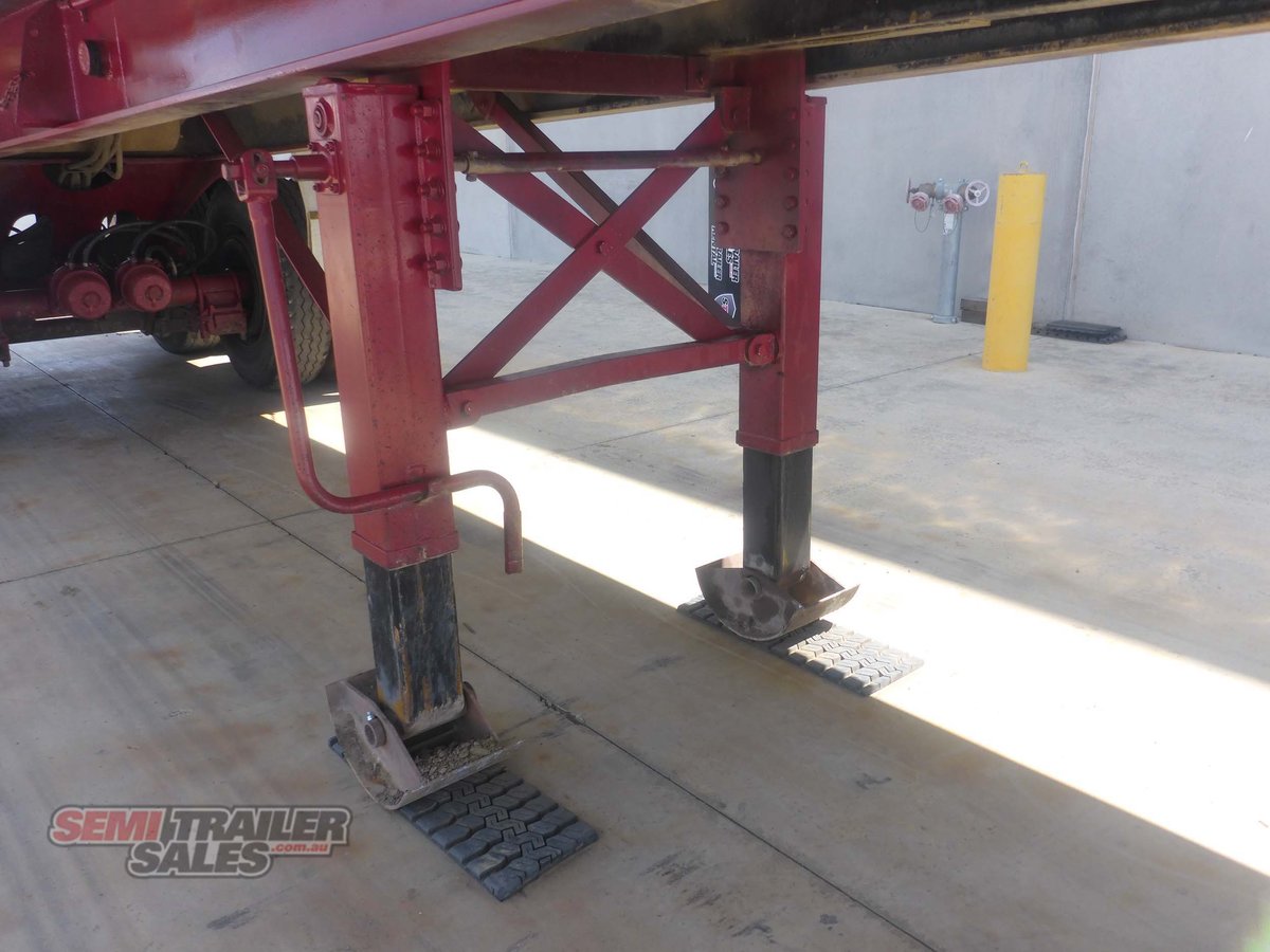1991 WHITE TIPPER TRAILER