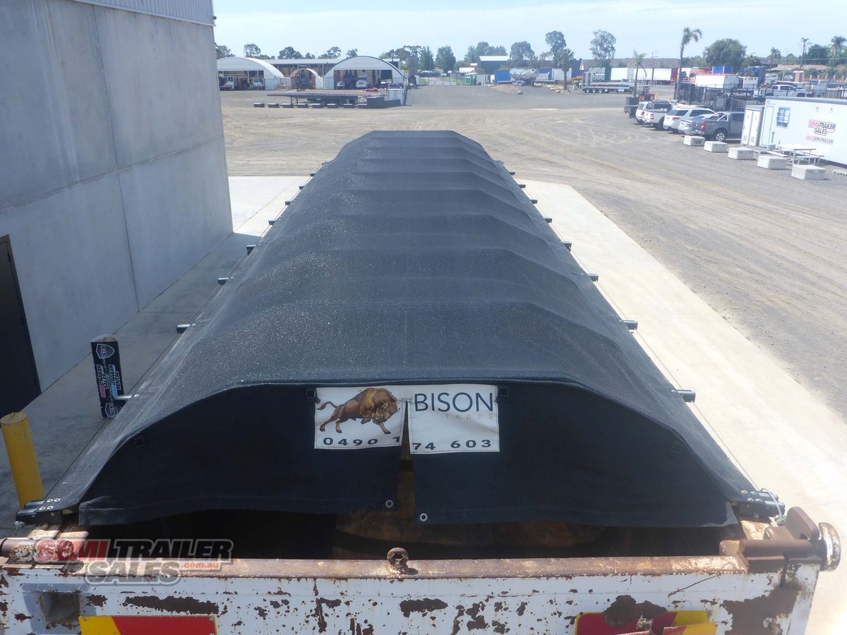 1991 WHITE TIPPER TRAILER