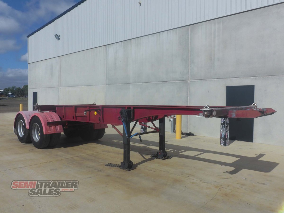 1990 FREIGHTER 20FT RETRACTABLE SKEL TRAILER