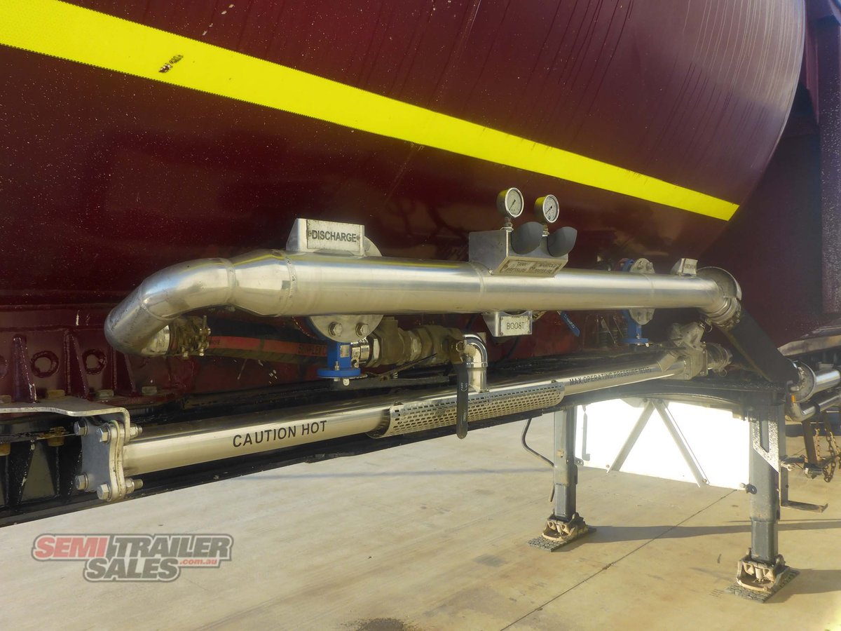 2017 JAMIESON SIDE TIPPER TANKER TRAILER