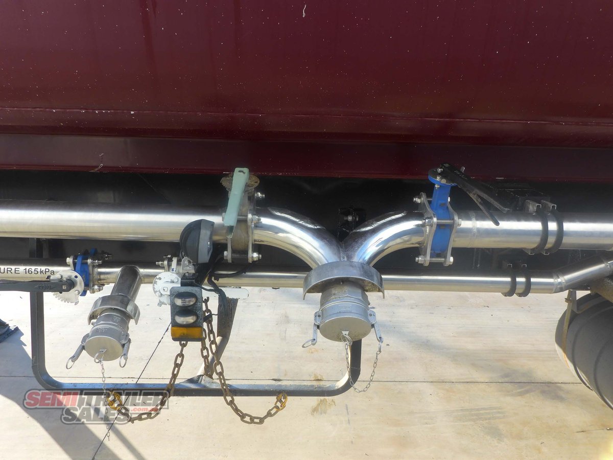 2017 JAMIESON SIDE TIPPER TANKER TRAILER