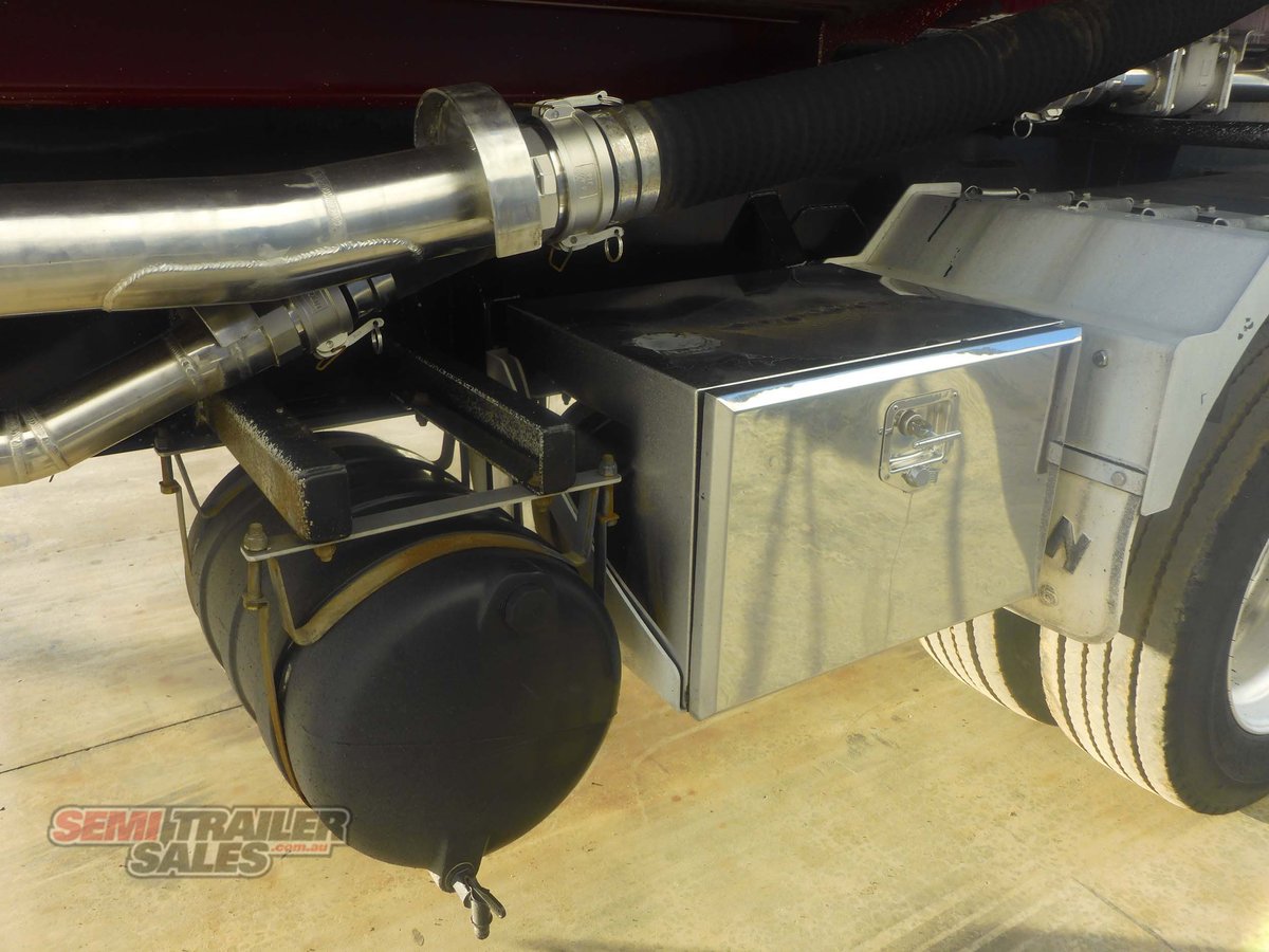 2017 JAMIESON SIDE TIPPER TANKER TRAILER