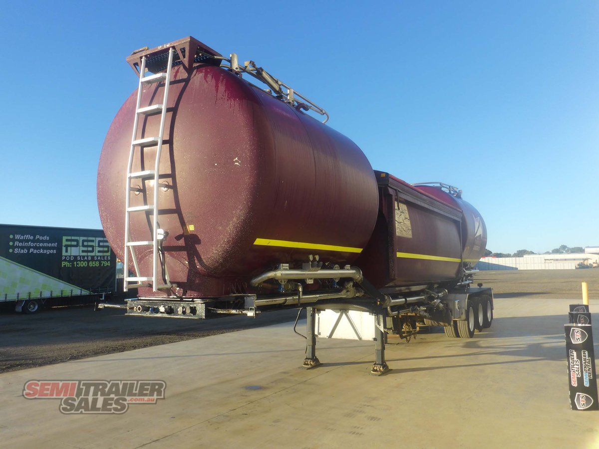 2017 JAMIESON SIDE TIPPER TANKER TRAILER