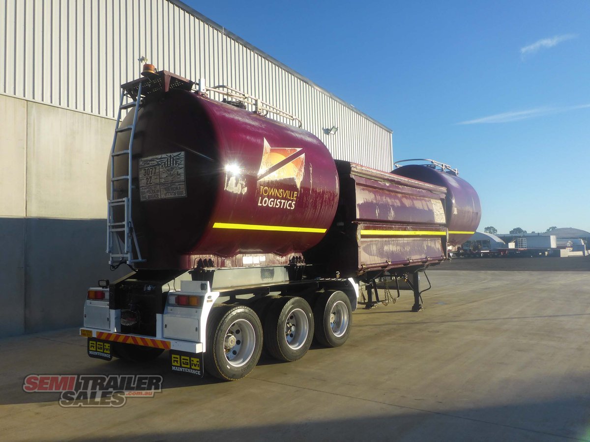 2017 JAMIESON SIDE TIPPER TANKER TRAILER