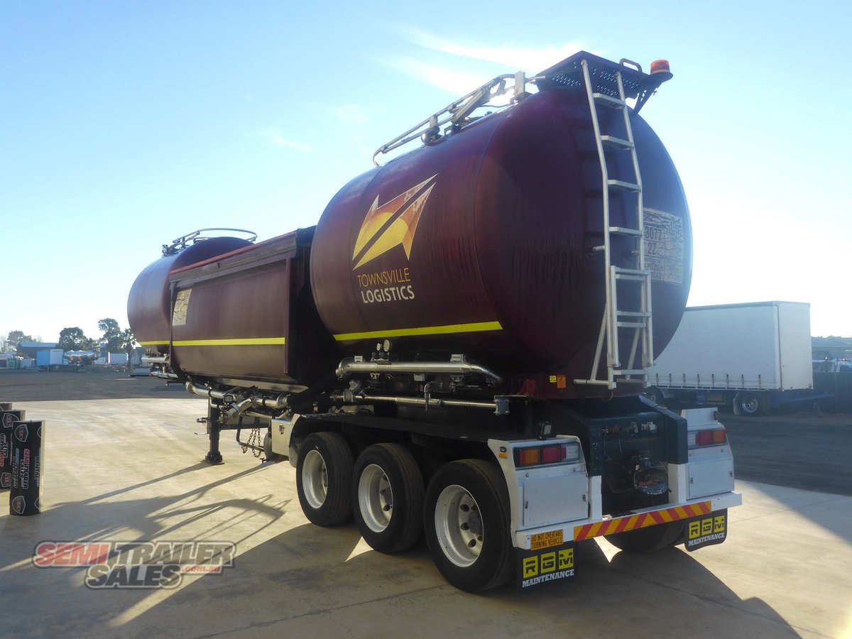 2017 JAMIESON SIDE TIPPER TANKER TRAILER