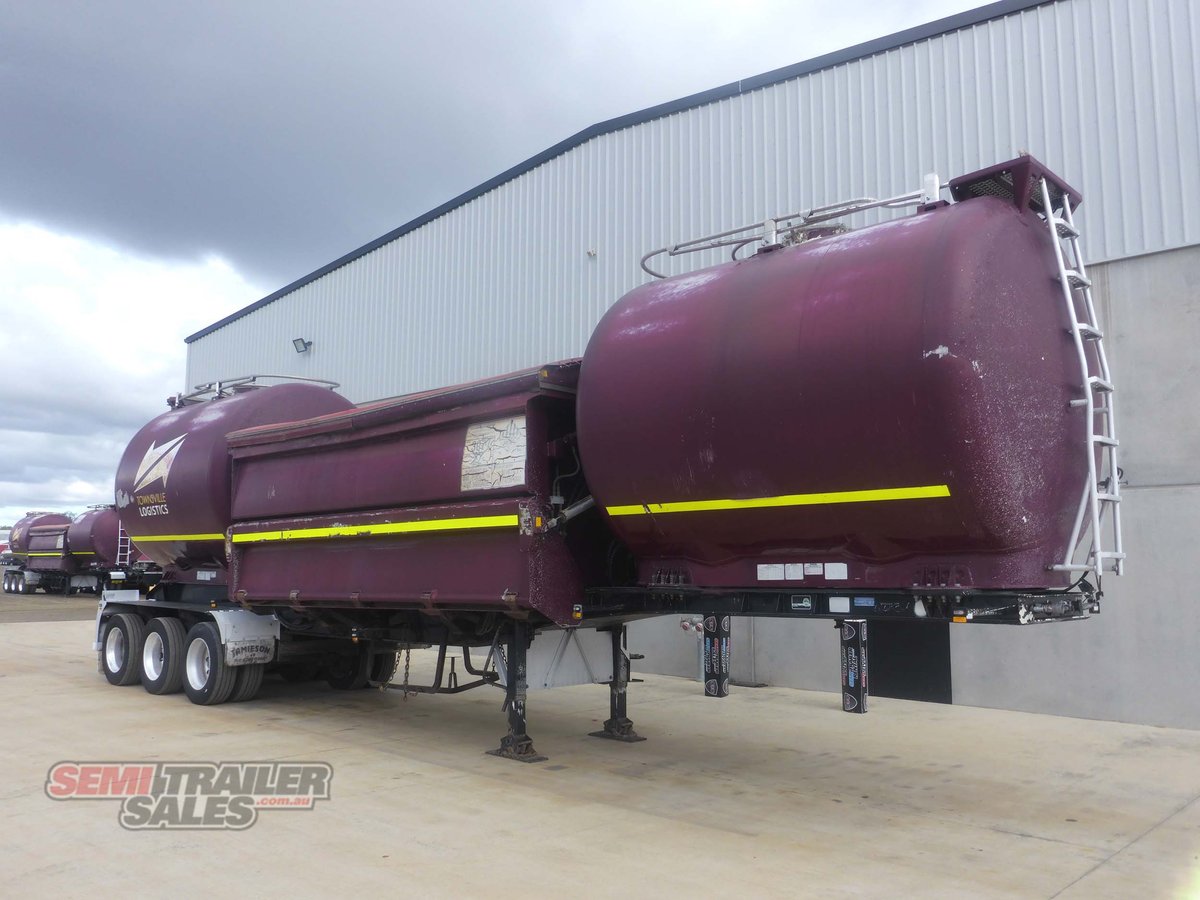 2017 JAMIESON SIDE TIPPER TANKER TRAILER