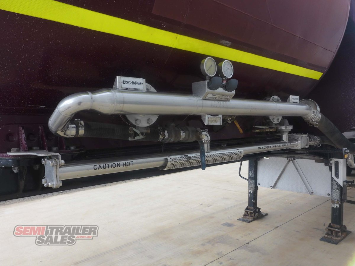 2017 JAMIESON SIDE TIPPER TANKER TRAILER