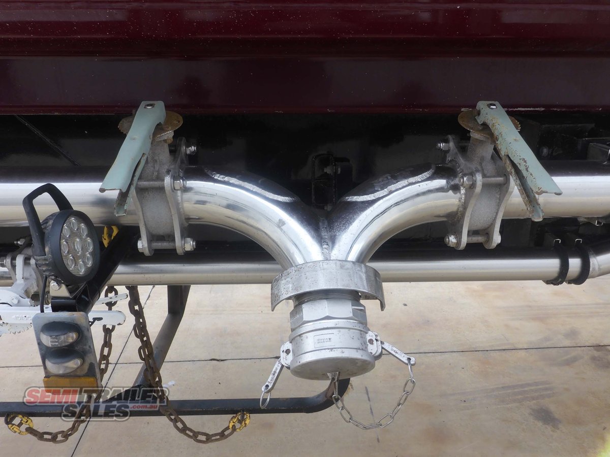 2017 JAMIESON SIDE TIPPER TANKER TRAILER