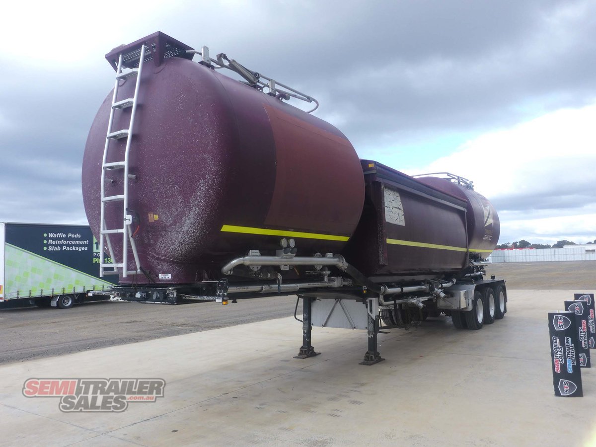 2017 JAMIESON SIDE TIPPER TANKER TRAILER