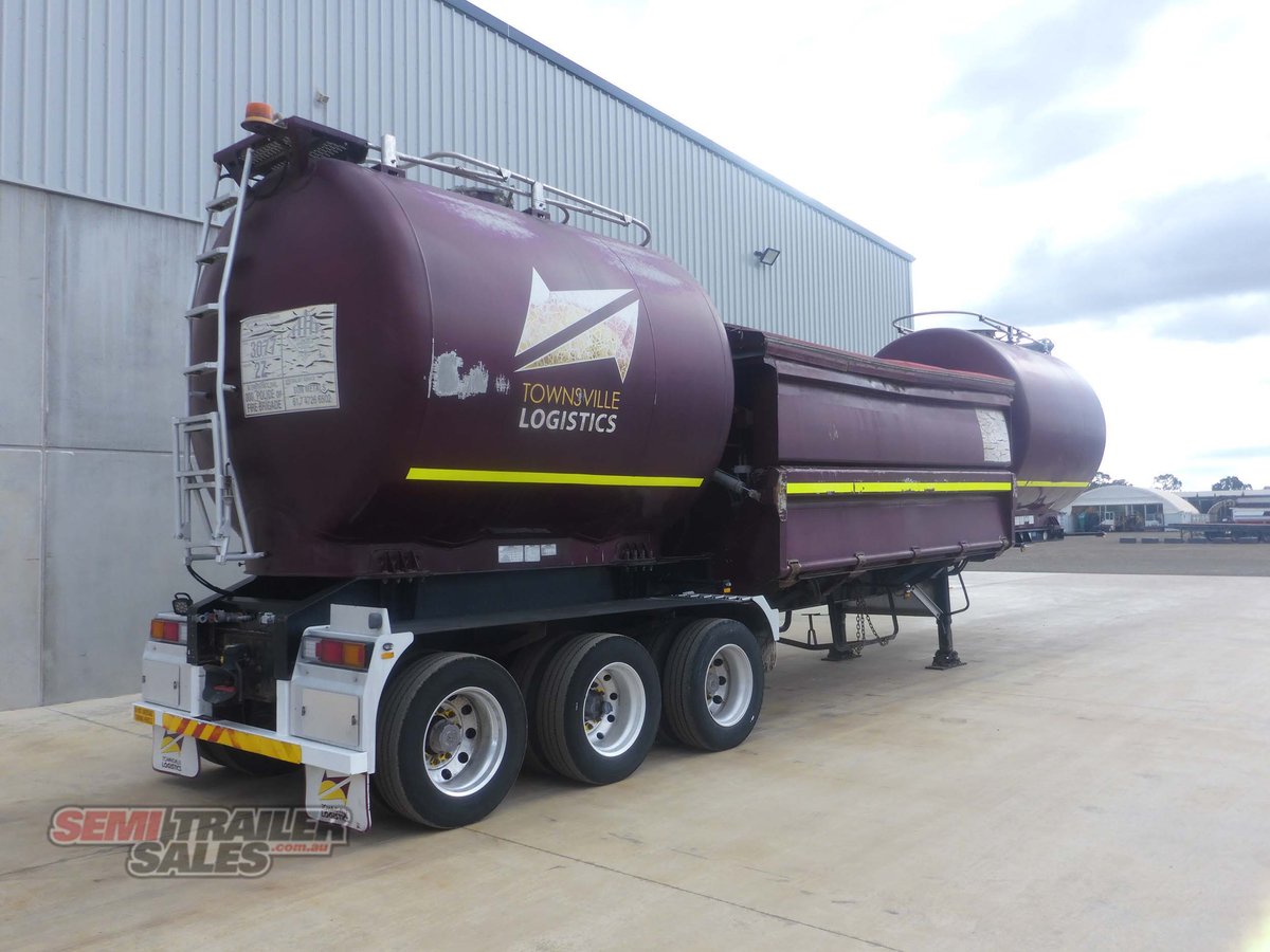 2017 JAMIESON SIDE TIPPER TANKER TRAILER
