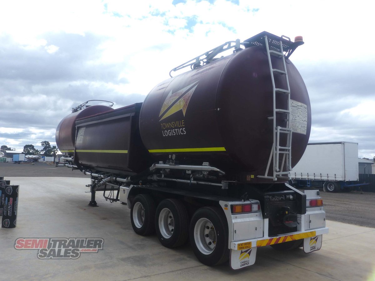 2017 JAMIESON SIDE TIPPER TANKER TRAILER