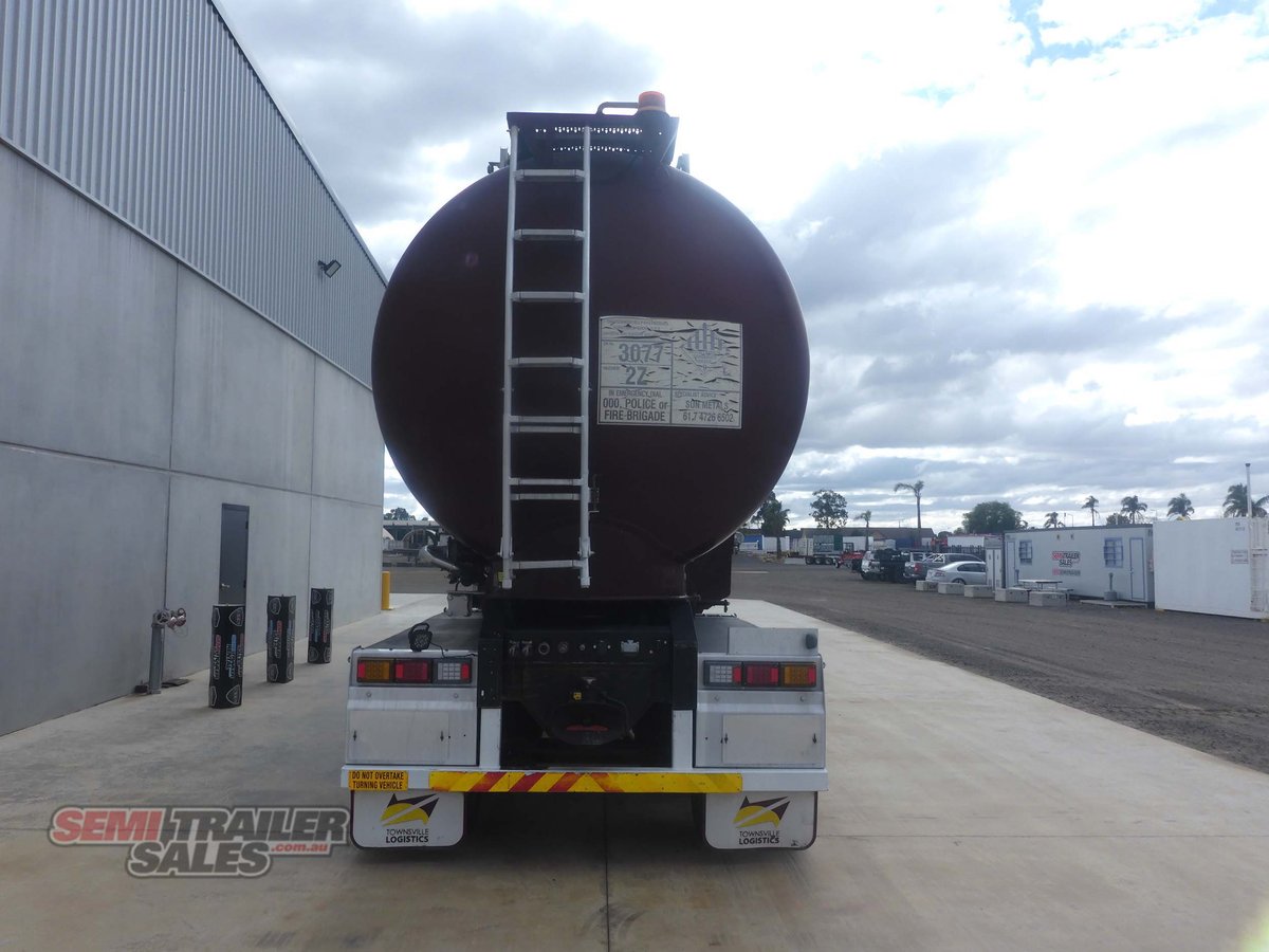 2017 JAMIESON SIDE TIPPER TANKER TRAILER