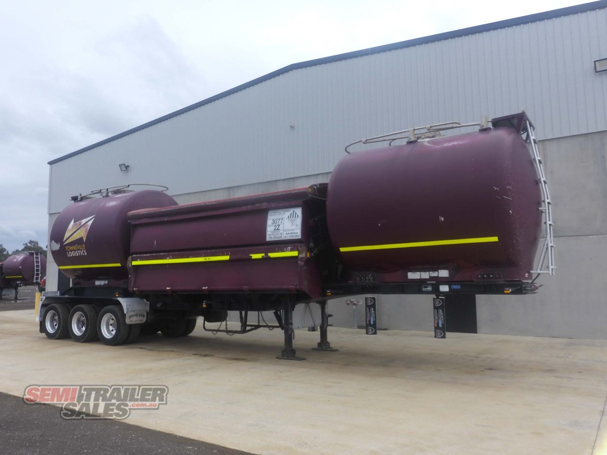 2017 JAMIESON SIDE TIPPER TANKER TRAILER