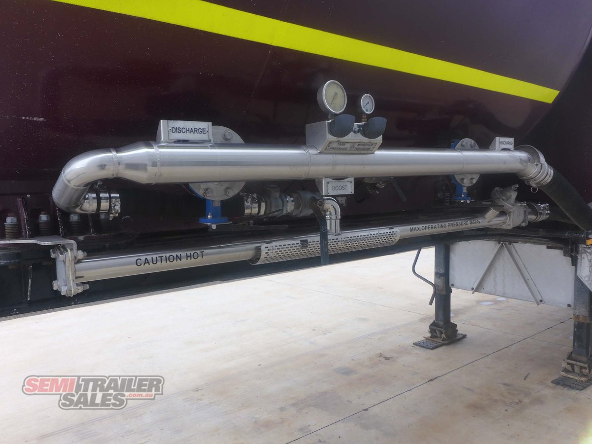 2017 JAMIESON SIDE TIPPER TANKER TRAILER