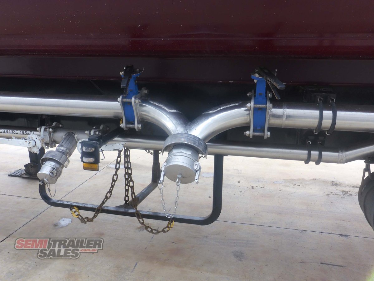 2017 JAMIESON SIDE TIPPER TANKER TRAILER