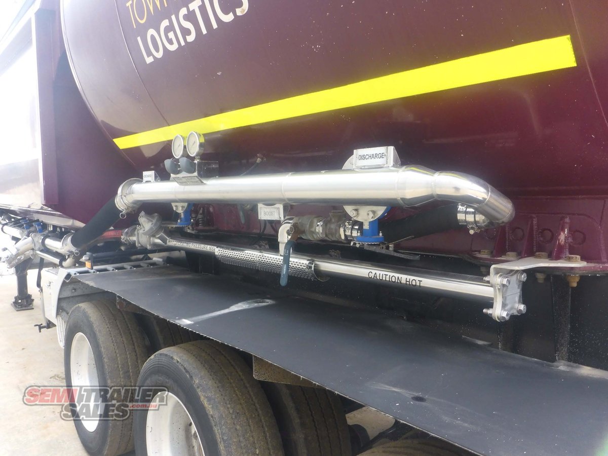 2017 JAMIESON SIDE TIPPER TANKER TRAILER