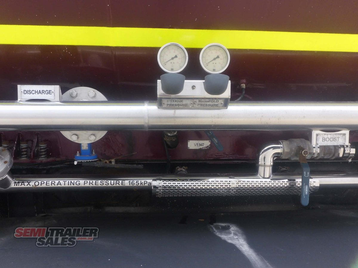 2017 JAMIESON SIDE TIPPER TANKER TRAILER