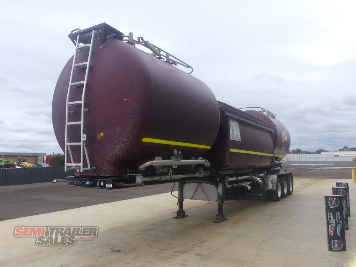 2017 JAMIESON SIDE TIPPER TANKER TRAILER
