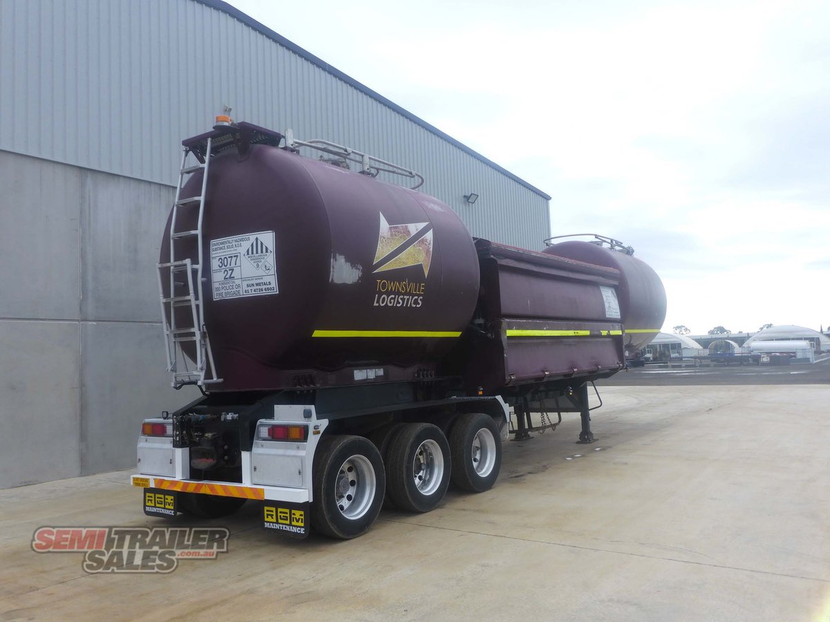 2017 JAMIESON SIDE TIPPER TANKER TRAILER