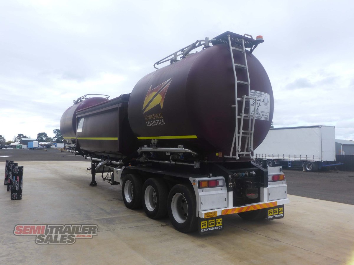 2017 JAMIESON SIDE TIPPER TANKER TRAILER