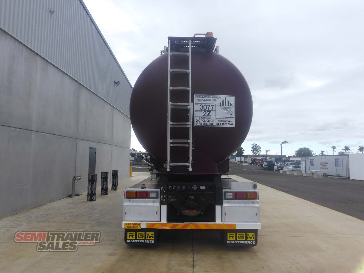 2017 JAMIESON SIDE TIPPER TANKER TRAILER