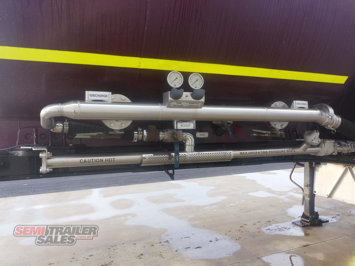 2017 JAMIESON SIDE TIPPER TANKER TRAILER