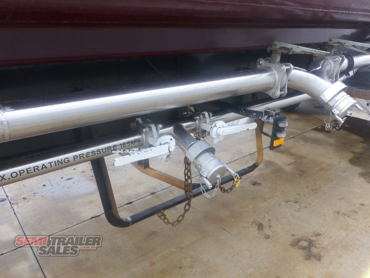 2017 JAMIESON SIDE TIPPER TANKER TRAILER