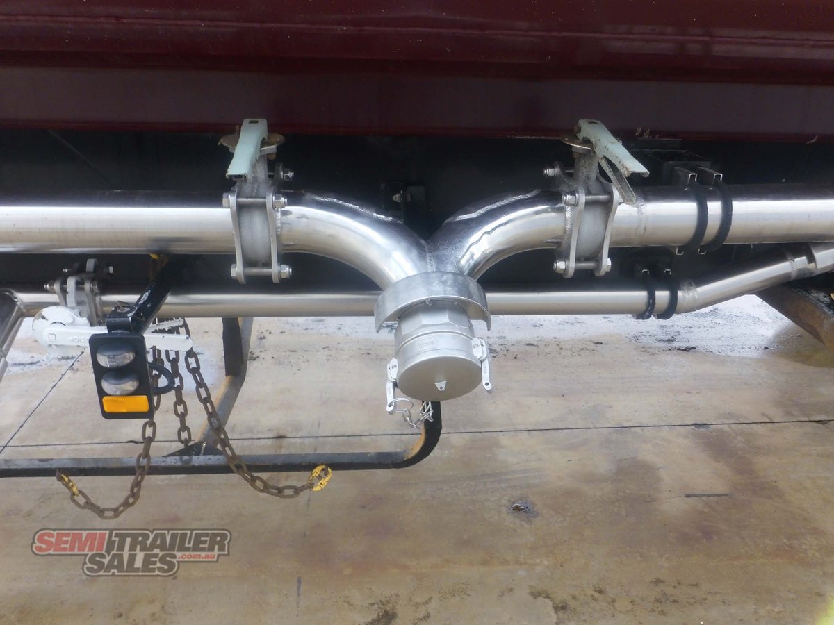 2017 JAMIESON SIDE TIPPER TANKER TRAILER