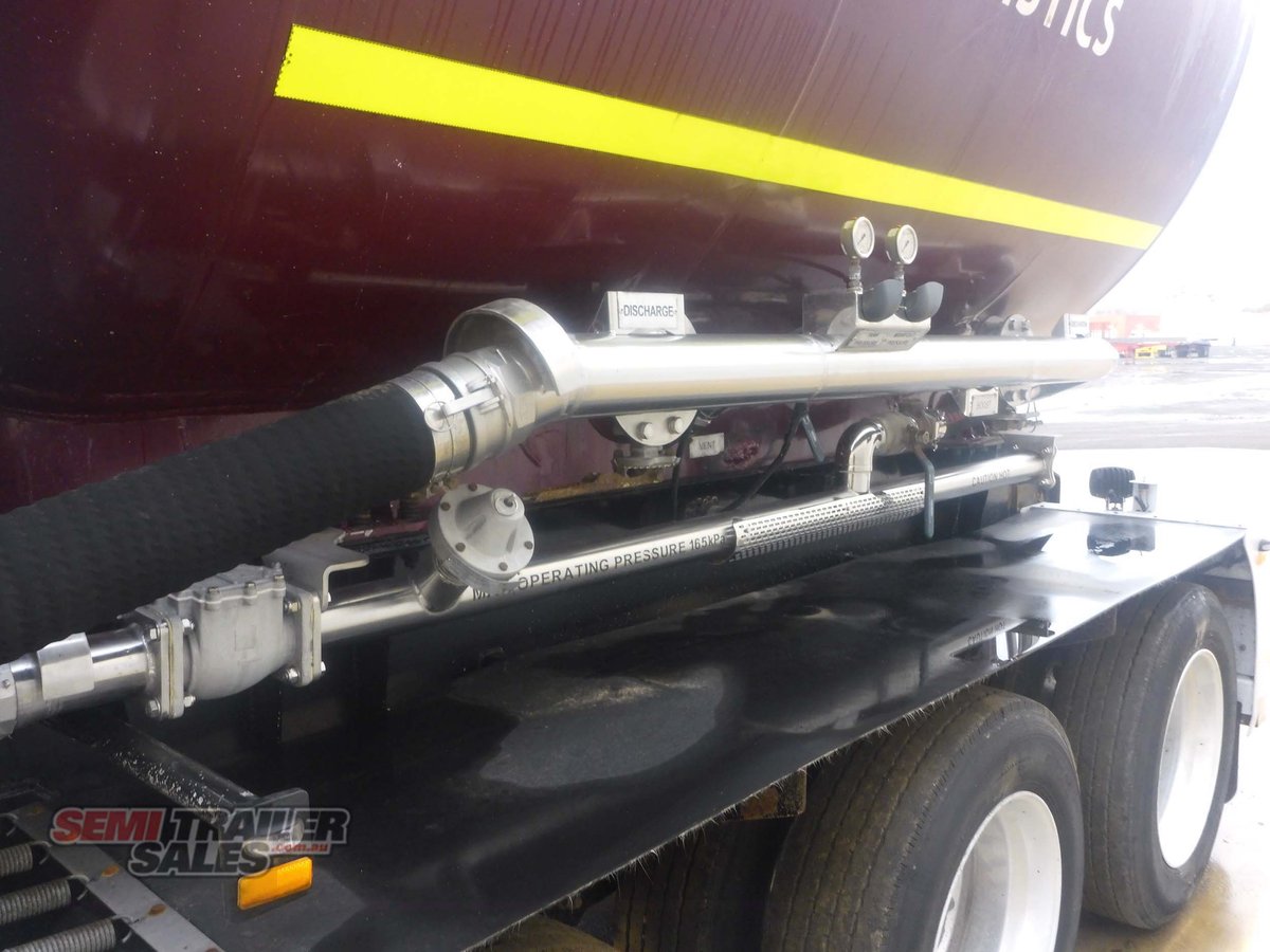 2017 JAMIESON SIDE TIPPER TANKER TRAILER