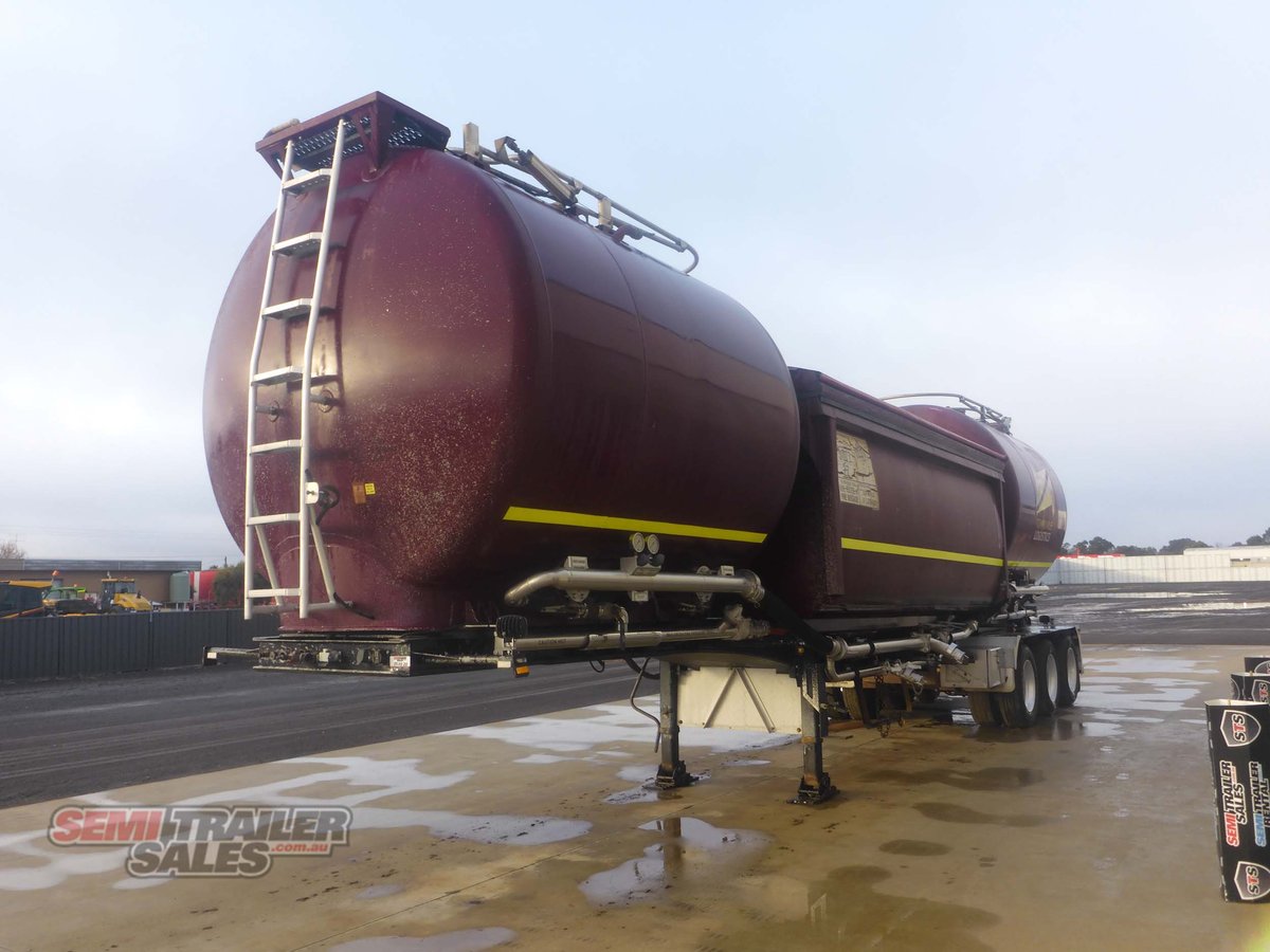 2017 JAMIESON SIDE TIPPER TANKER TRAILER