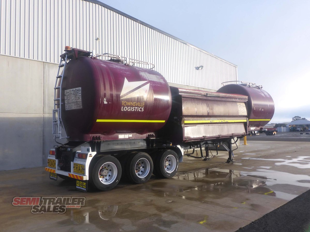 2017 JAMIESON SIDE TIPPER TANKER TRAILER