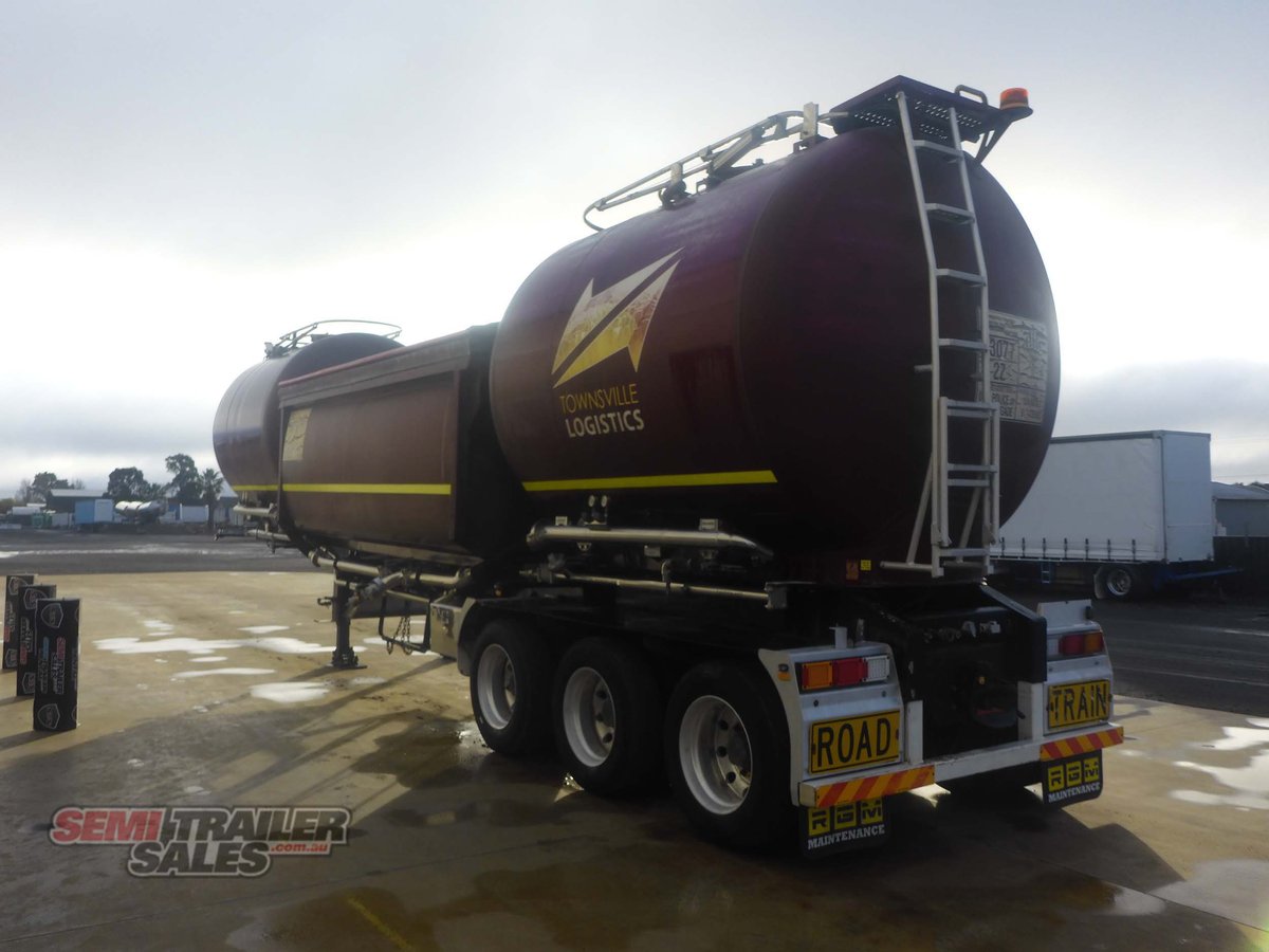 2017 JAMIESON SIDE TIPPER TANKER TRAILER