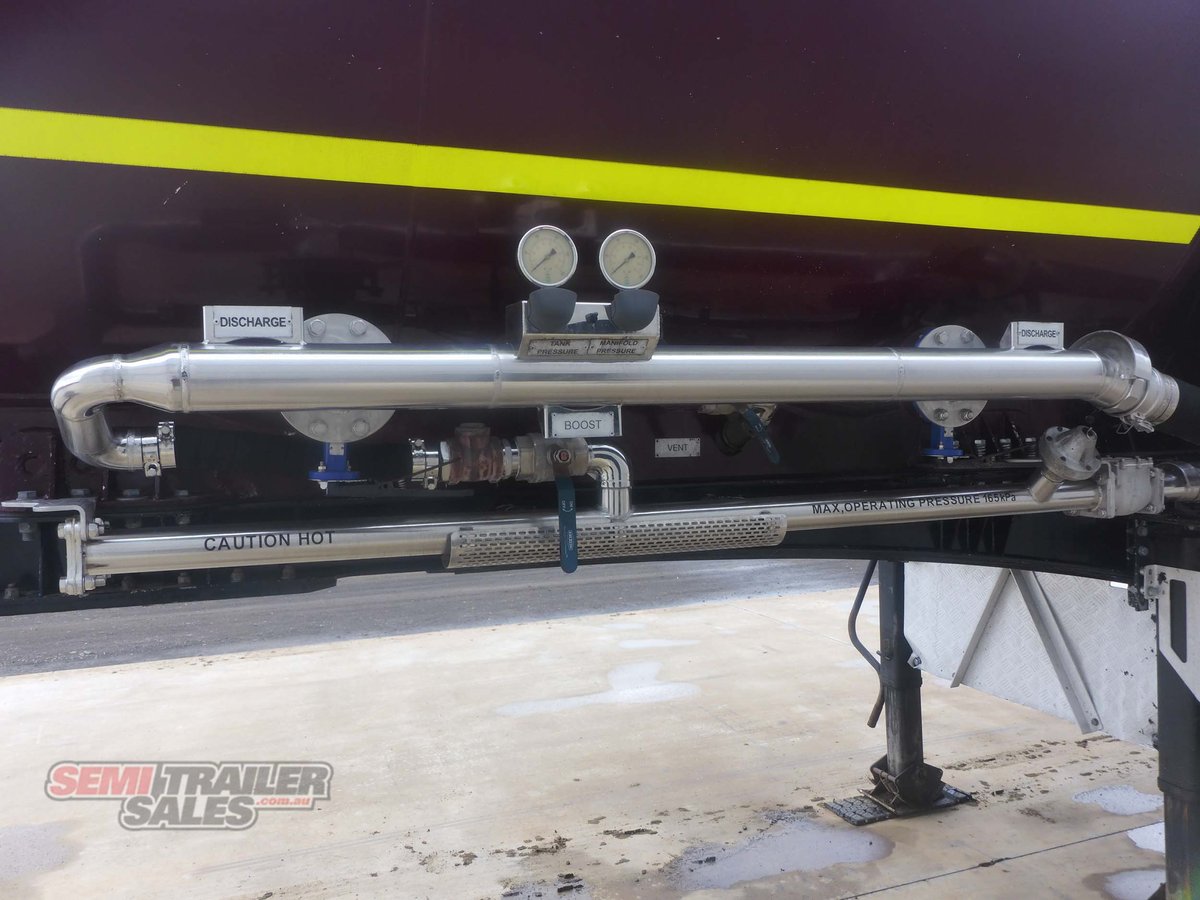 2017 JAMIESON SIDE TIPPER TANKER TRAILER