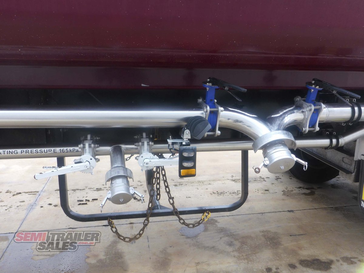 2017 JAMIESON SIDE TIPPER TANKER TRAILER