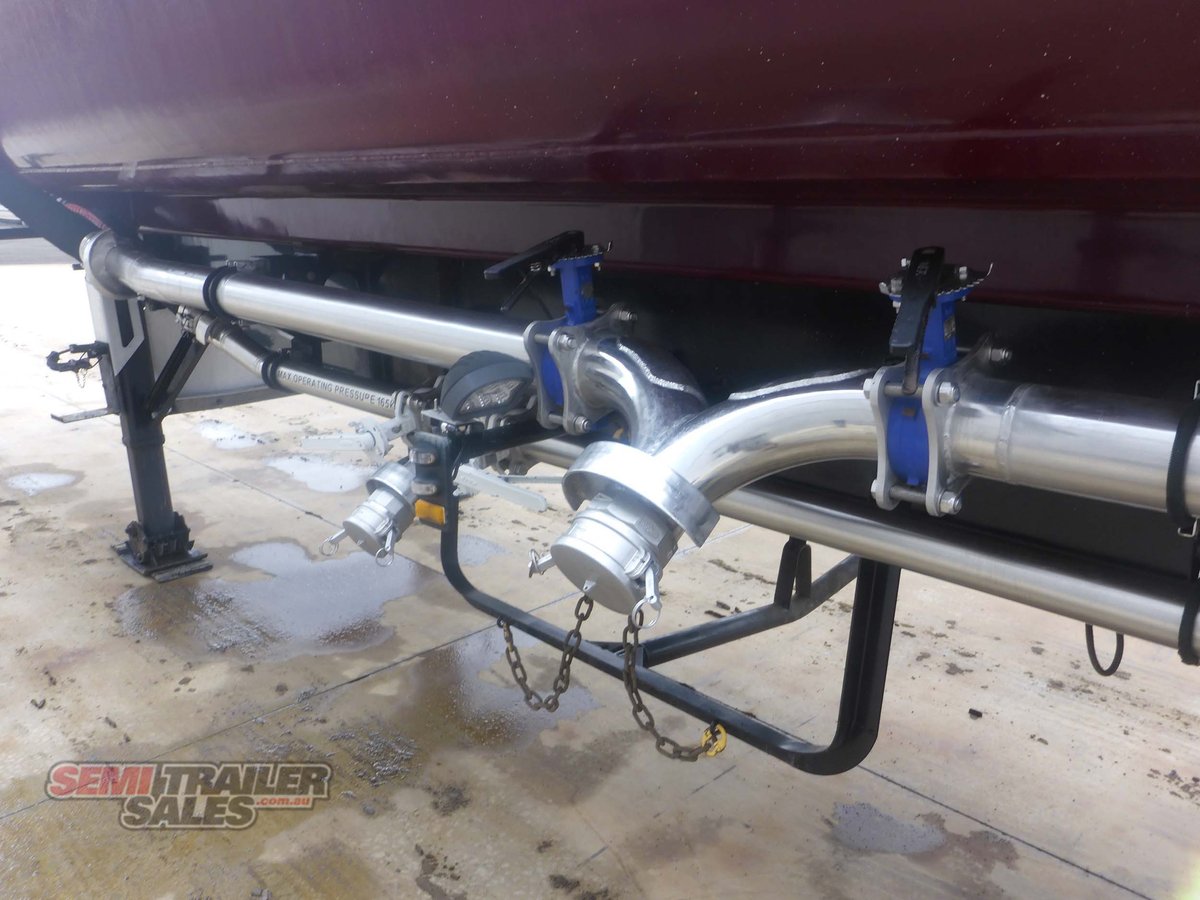 2017 JAMIESON SIDE TIPPER TANKER TRAILER