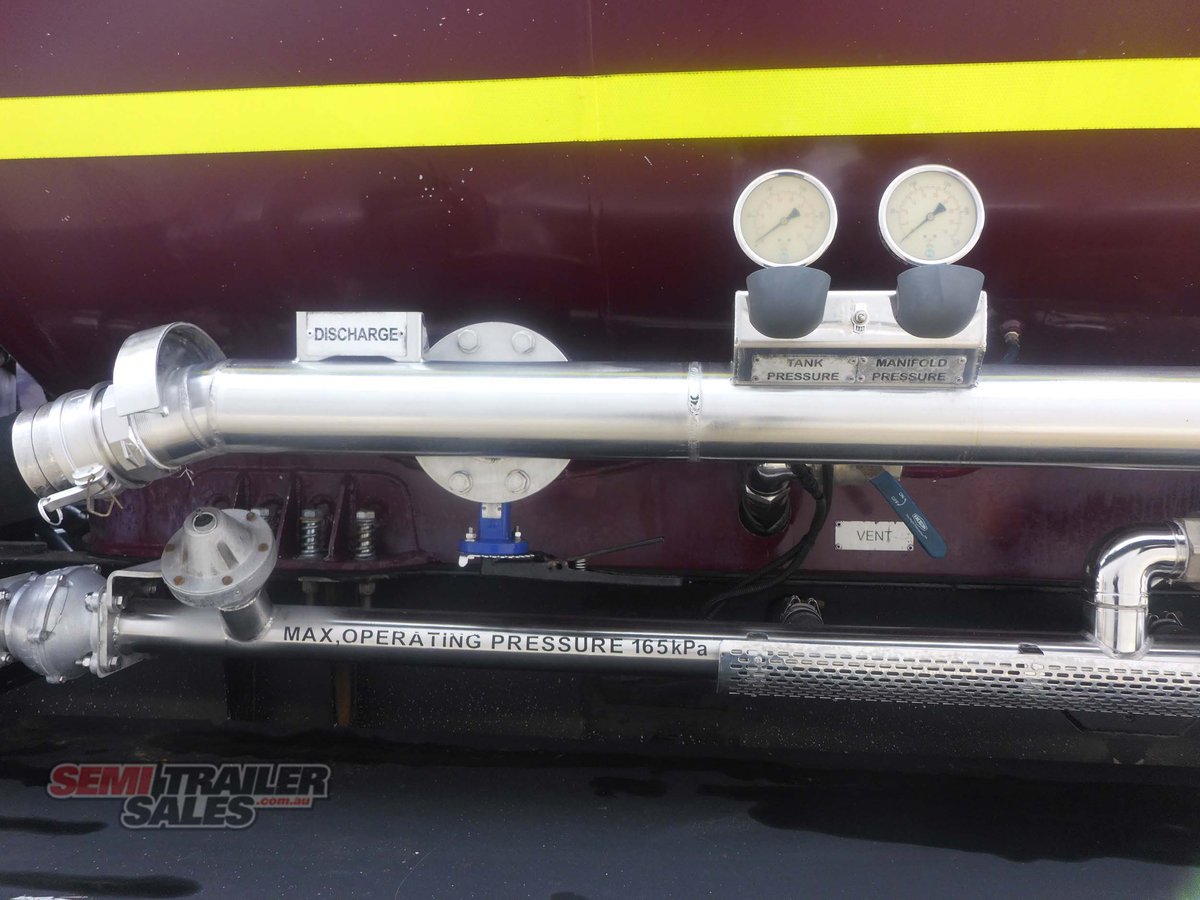 2017 JAMIESON SIDE TIPPER TANKER TRAILER