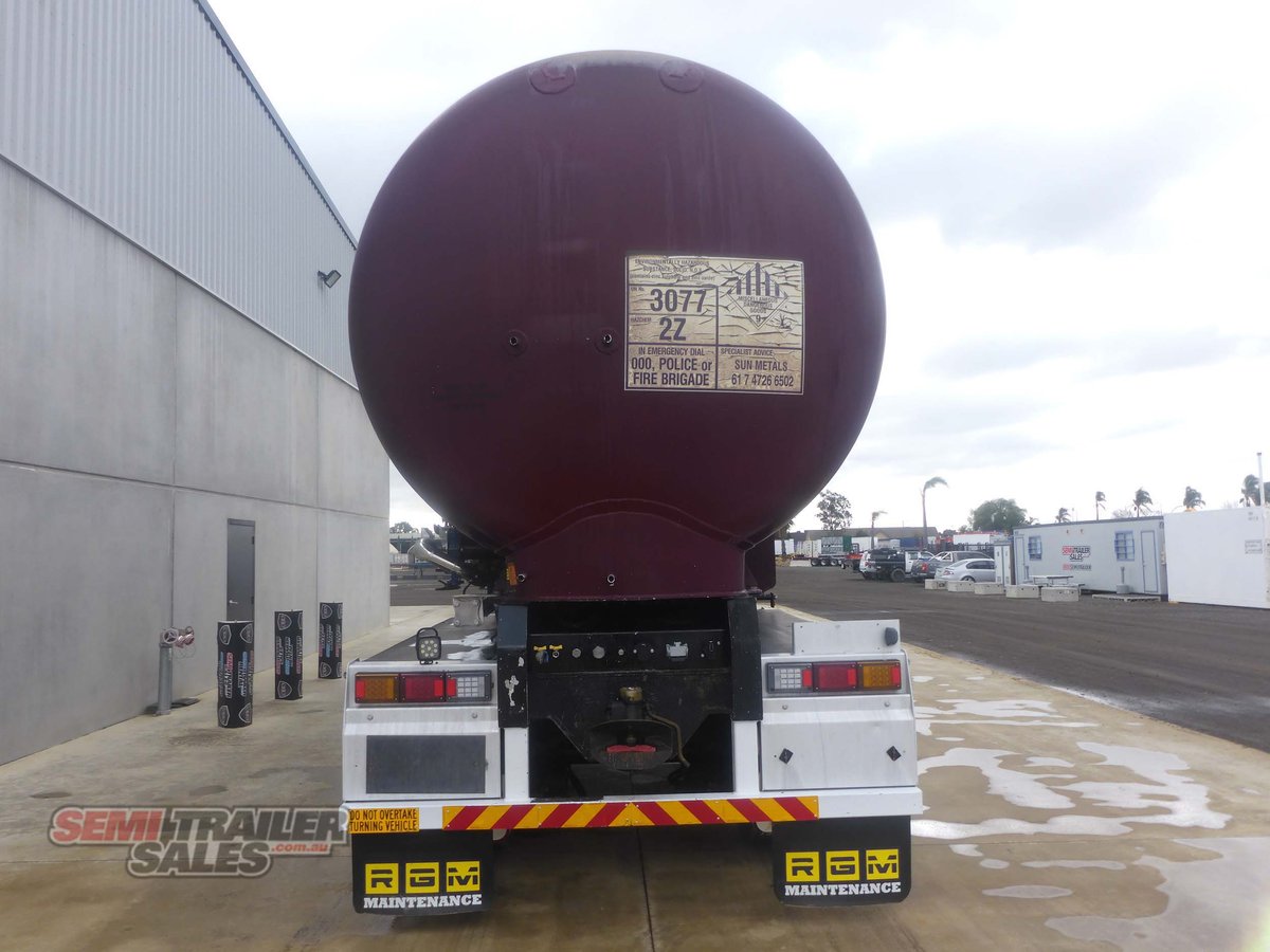 2017 JAMIESON SIDE TIPPER TANKER TRAILER