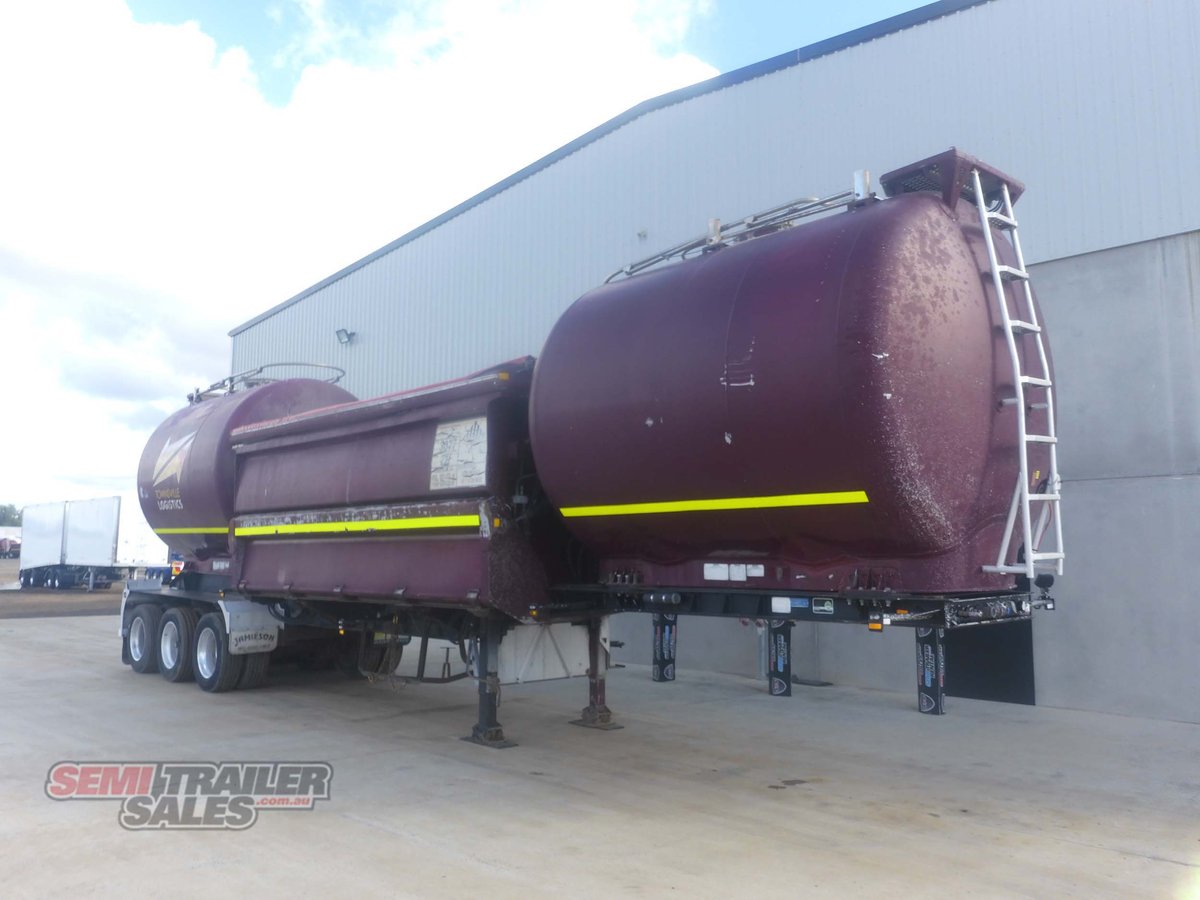 2017 JAMIESON SIDE TIPPER TANKER TRAILER