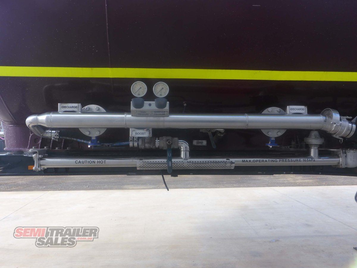 2017 JAMIESON SIDE TIPPER TANKER TRAILER