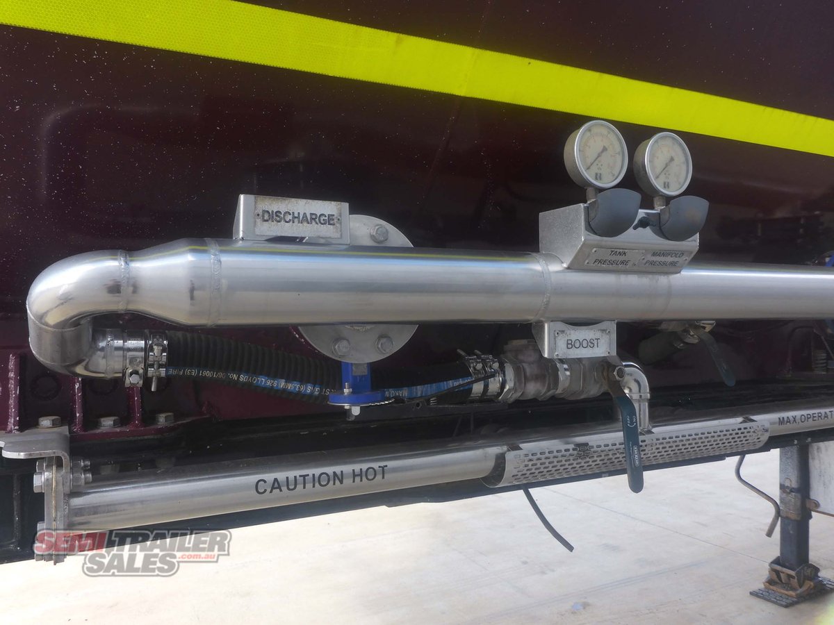 2017 JAMIESON SIDE TIPPER TANKER TRAILER