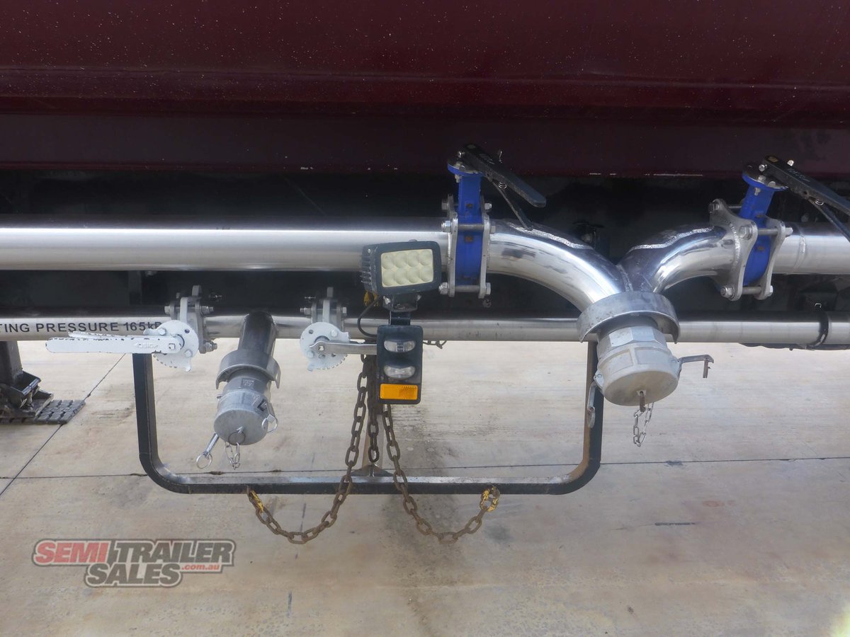2017 JAMIESON SIDE TIPPER TANKER TRAILER