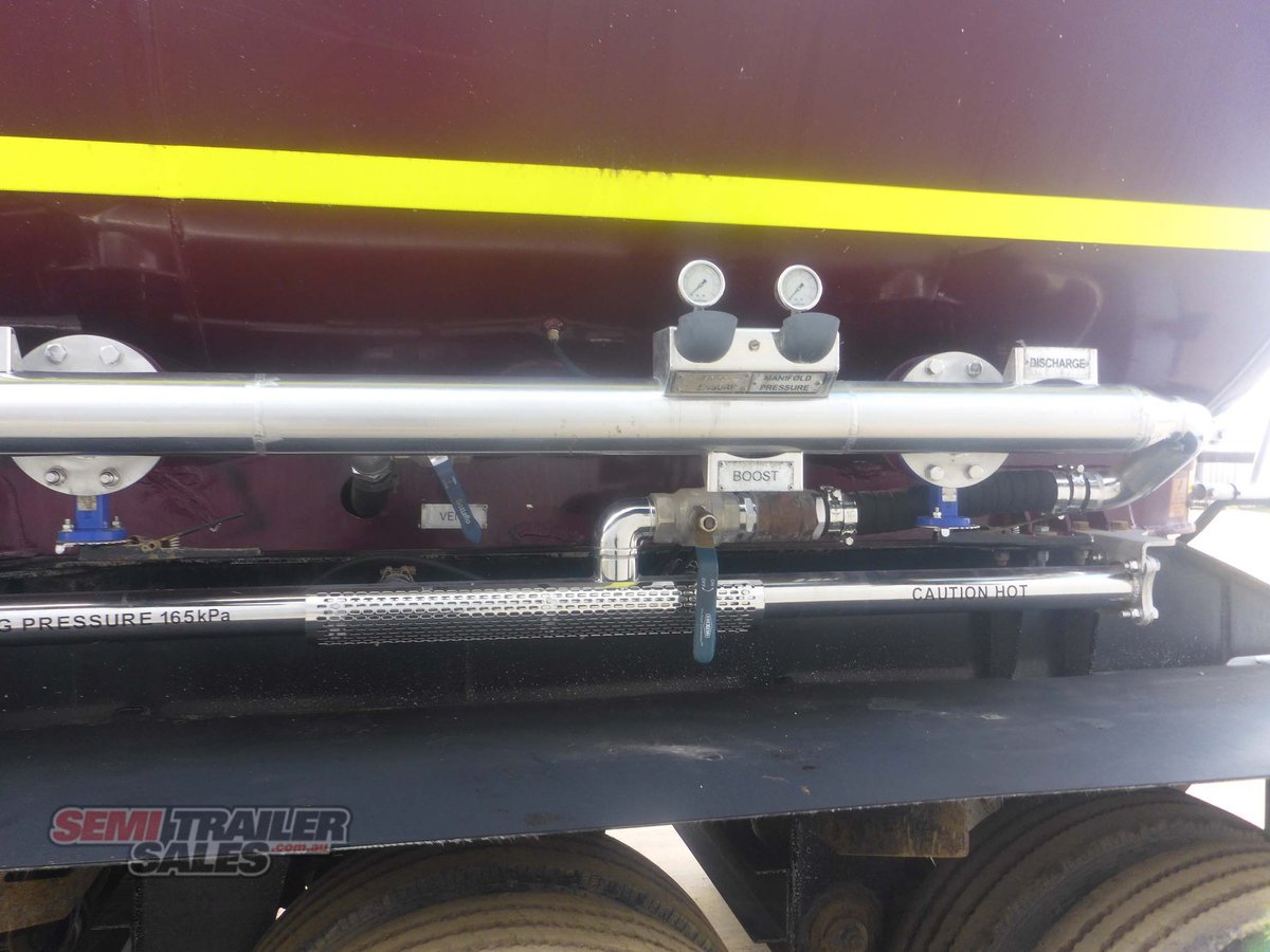 2017 JAMIESON SIDE TIPPER TANKER TRAILER