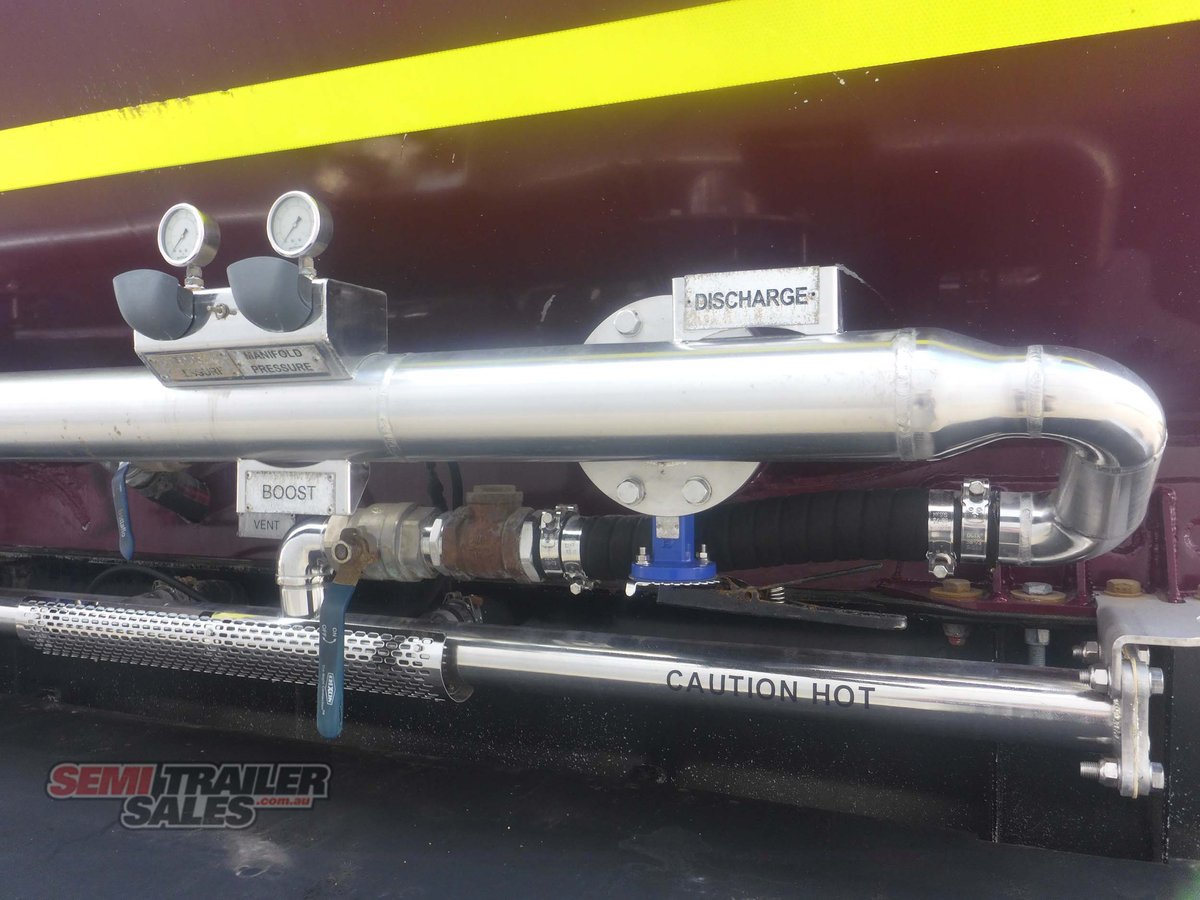 2017 JAMIESON SIDE TIPPER TANKER TRAILER