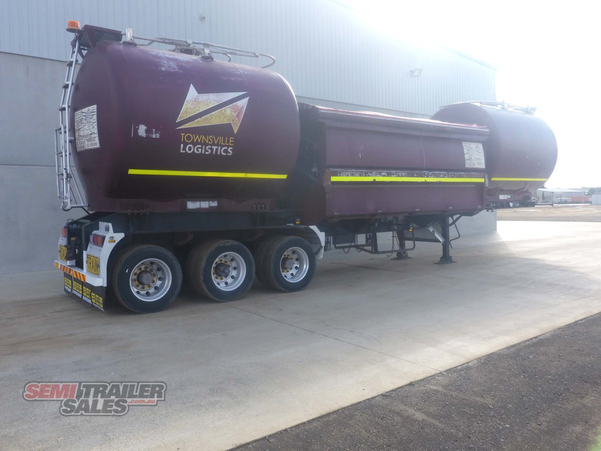 2017 JAMIESON SIDE TIPPER TANKER TRAILER