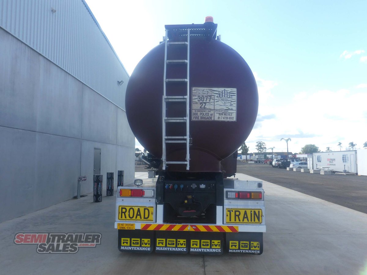 2017 JAMIESON SIDE TIPPER TANKER TRAILER